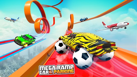 Mega Ramp Car Parking Mod Apk : New Car Games Racing Stunts 4