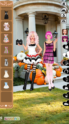 Halloween dress up game Screen 3