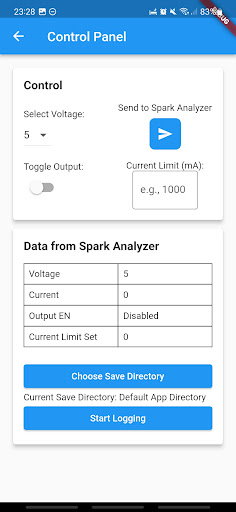 Spark Analyzer Screen 3