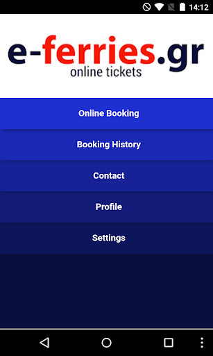 Ferry Tickets E-ferries.gr Screenshot 1 - AppWisp.com