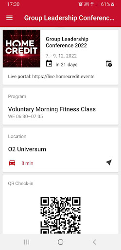 HC EVENTS Screen 3