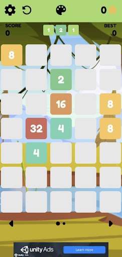 Android application 2048 screenshort