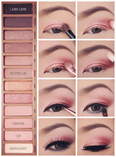 Step by step makeup (lip, eye, face) ud83dudc8e screenshots 9