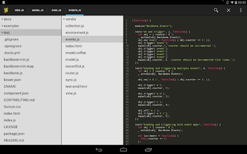 Source Code Viewer Pro Captura de pantalla