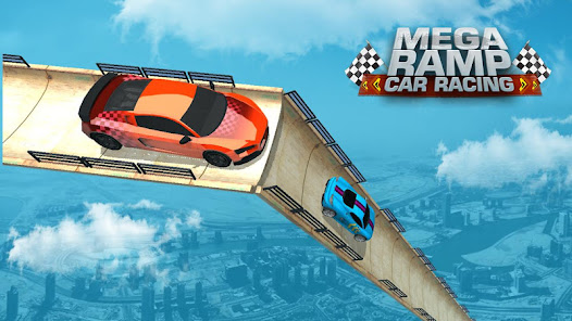 Mega Ramp Car Racing :  Impossible Tracks 3D  screenshots 1