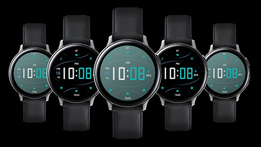 Android application Gradient Spruce For Wear OS screenshort