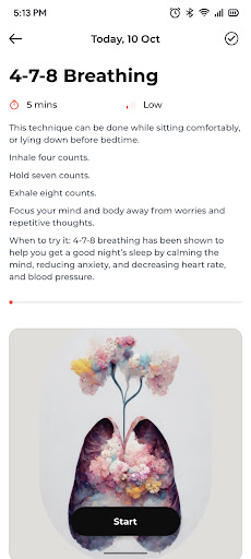 HolisticWellnessApp Screen 3