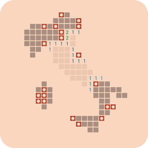 Country MineSweeper Puzzle logo