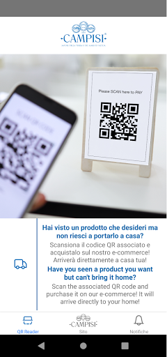 Android application Campisi Conserve screenshort