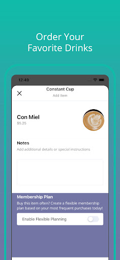 Screenshot of Constant Cup