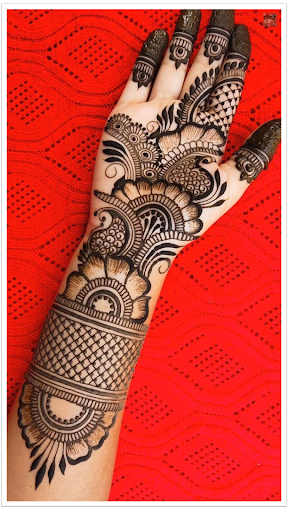 Simple Mehandi Designs HD Screen 3