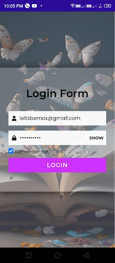 Android application BeeMax screenshort