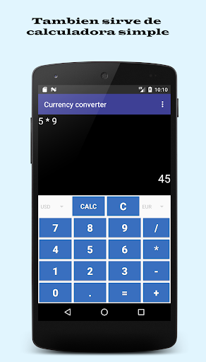 Currency Converter - Calculato Screen 2