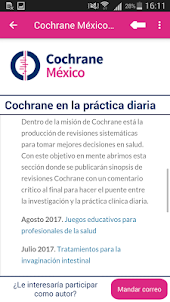 Cochrane México App