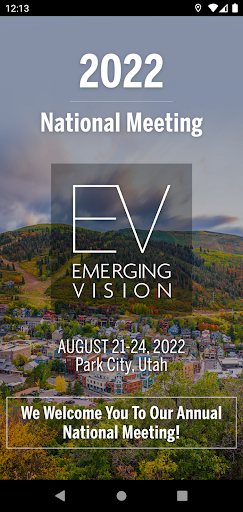 Android application EVI National Meeting screenshort
