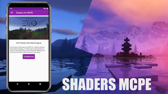 Shaders for Minecraft PE Apk app for Android 2