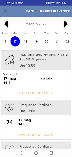 Android application MINS - il tuo Medico screenshort