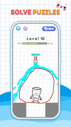 Help Glass-Draw To Fill - Screenshot 3