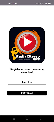 Android application Radial Stereo screenshort