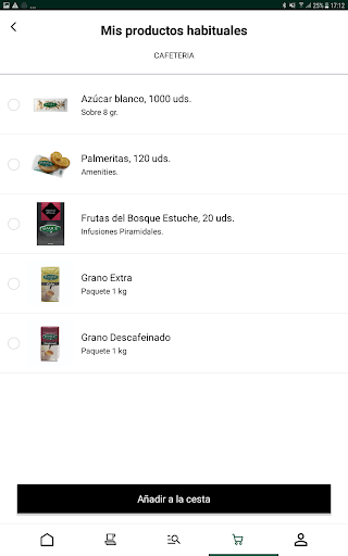 Cafés Baqué App HORECA Screenshot