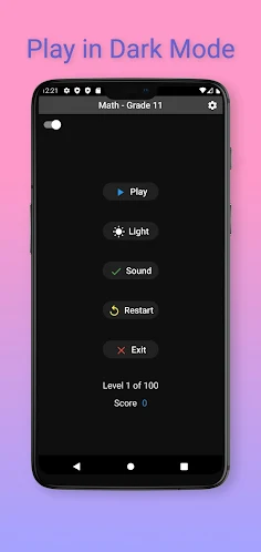 11th Grade Math Challenge - Screenshot 1
