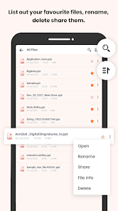 Captura de Pantalla 6 PPT Viewer, PPTX File Reader android