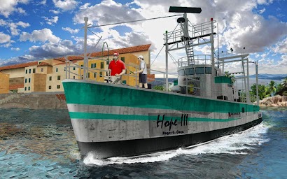 Fishing Boat Driving Simulator : Ship Games