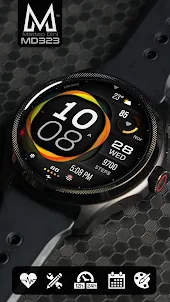 MD323 Modern Digital WatchFace