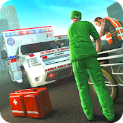 911 Ambulance Rescue Driver  Icon