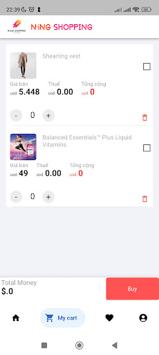 Now Shopping Screen 2