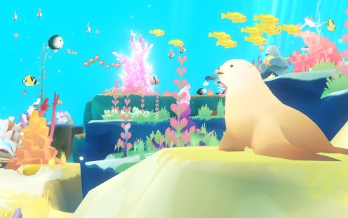 HELLO WHALE : IDLE AQUARIUM Screenshot