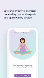 Prenatal & Postnatal Workout  screenshots 1