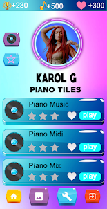 Karol G Piano - Tiles