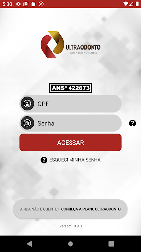 Android application PLANO ULTRAODONTO - ASSOCIADOS screenshort