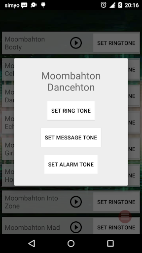 Ringtones: Moombahton tunes Screen 2