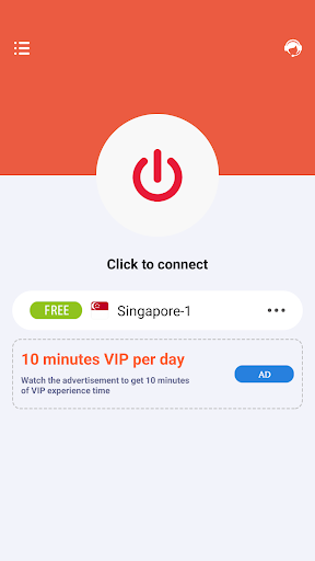 Android application VPN Singapore - SG Super VPN screenshort