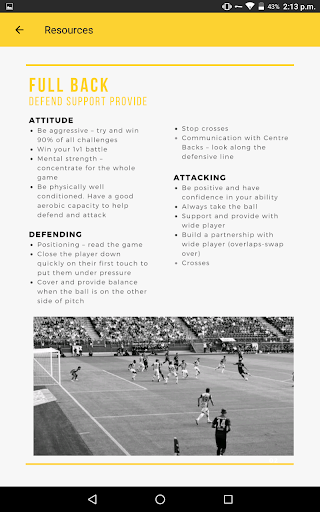 Football Sessions - Player