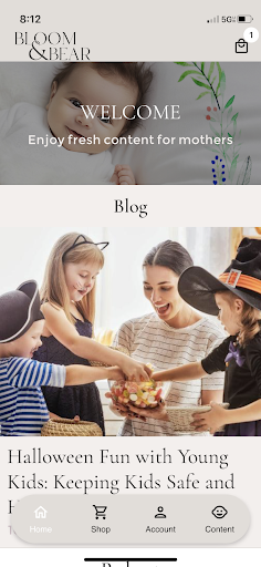 Bloom & Bear Screen 2