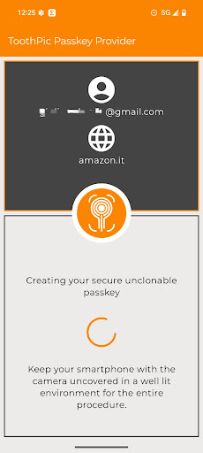 ToothPic Passkey Provider