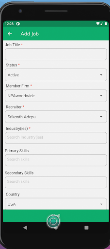 Android application NPAMarketplace screenshort