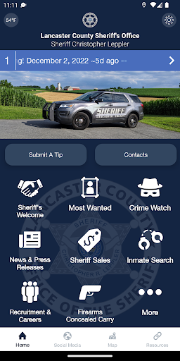 Android application Lancaster Sheriff's Office screenshort
