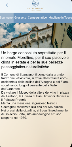 Visit Morellino Screen 3