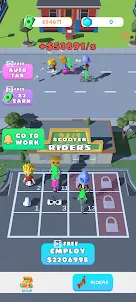 Idle Scooter Riders