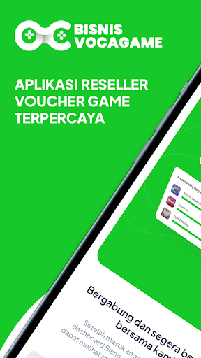 Android application VocaBisnis - Agen TopUp Game screenshort
