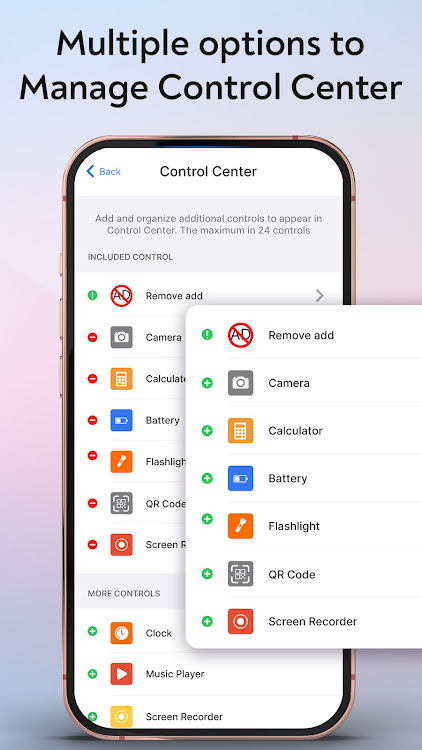 Simple Screen Control Center - New - (Android)