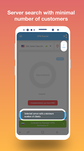 VPN servers in Russia Schermata