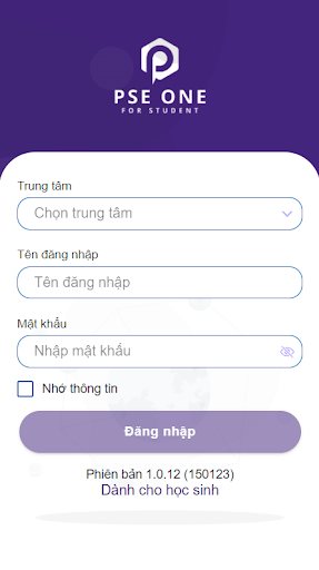 Android application PSE for Students screenshort