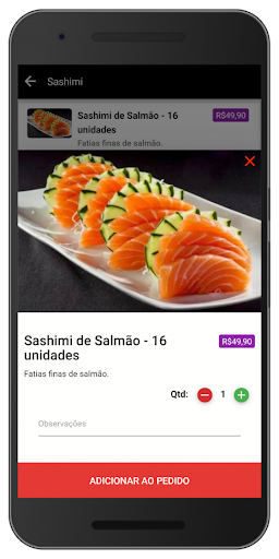 Oga Sushi Delivery Screen 3