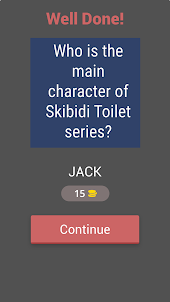 Skibidi Toilet Lovers Quiz