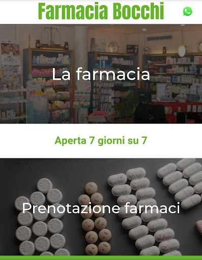 Android application Farmacia Bocchi screenshort